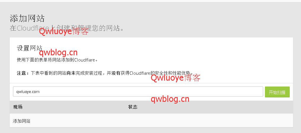 CloudFlare注册和使用免费CDN教程 - Qwluoye博客